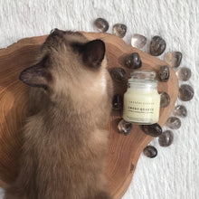 Load image into Gallery viewer, Smoky Quartz | Honeysuckle & Sage Soy Candle