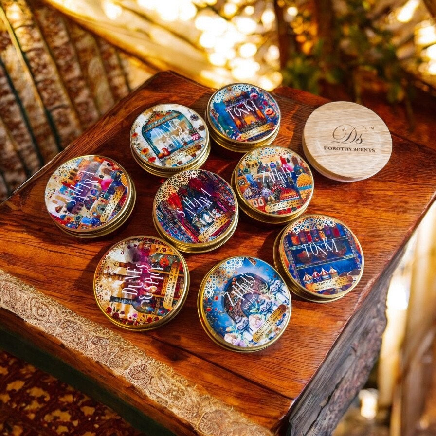 Cahaya Raya  ( 8 soy candles)