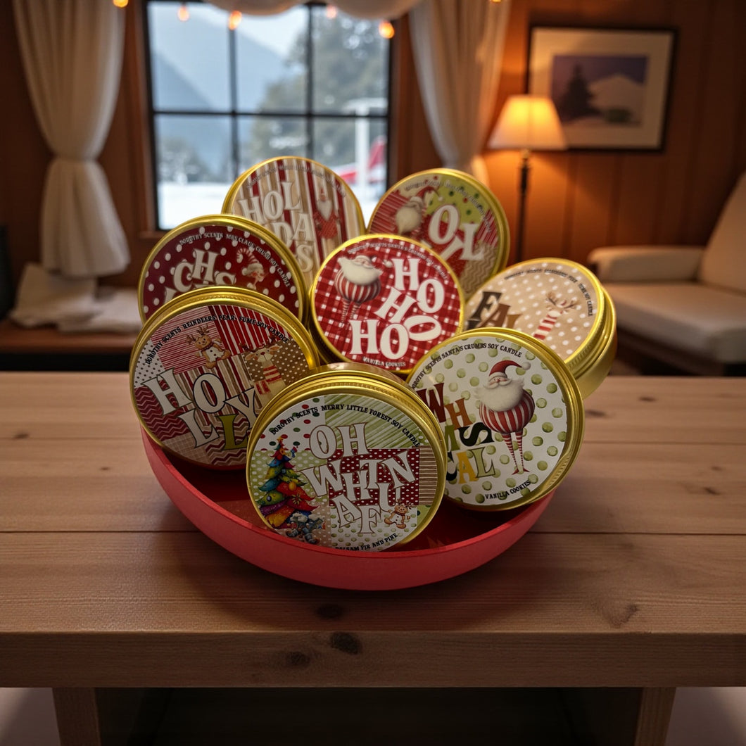 Whimsical  Christmas Set of 8