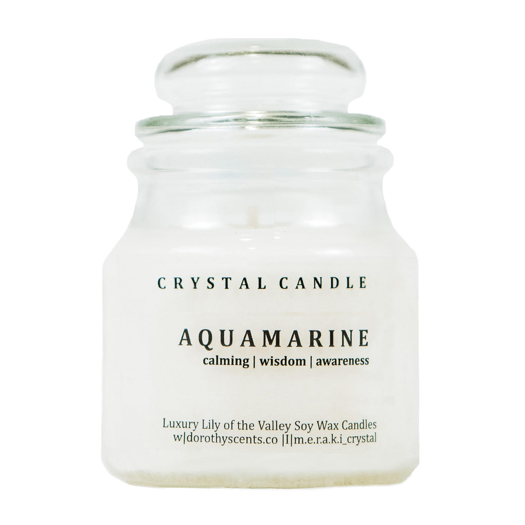 Aquamarine | Lily of the Valley Soy Candle