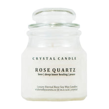 Load image into Gallery viewer, Rose Quartz | Eternal Rose Soy Candle
