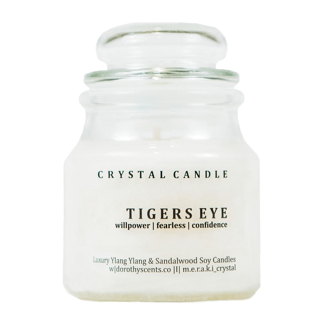 Tigers Eye | Ylang Ylang & Sandalwood Soy Candle