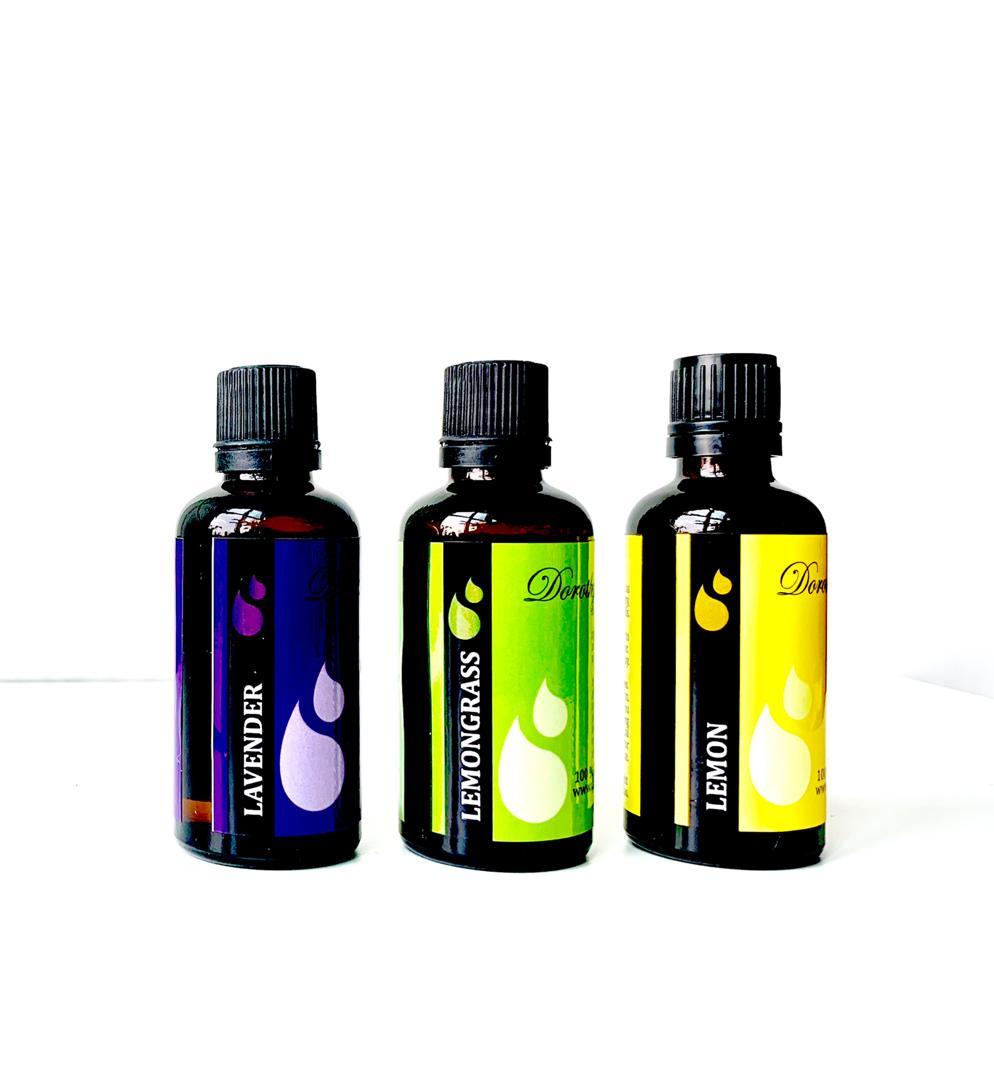 Pure Lavender,Lemongrass,Lemon or Orange Essential Oils