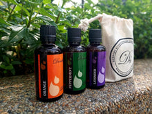 Load image into Gallery viewer, Pure Peppermint-Lavender-Lemon or Orange Essential Oils
